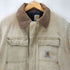 カーハート Carhartt トラディショナル ハーフコート  ダック地 カバーオール 裏地キルト メンズ